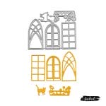 Steel Dies - Vintage Windows (Set of 5 dies)