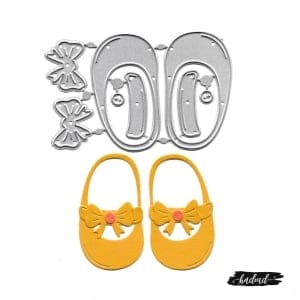 Steel Dies - Baby Shoes (Set of 8 dies)
