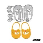Steel Dies - Baby Shoes (Set of 8 dies)