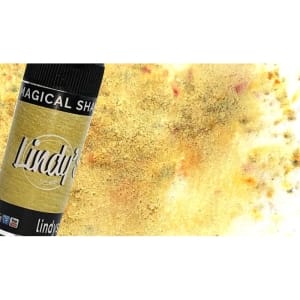 Lindy's Stamp Gang Magical Shaker - Glittering Gold
