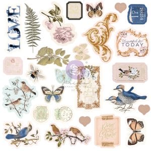 Prima Cardstock Ephemera 27/Pkg - Nature Lover