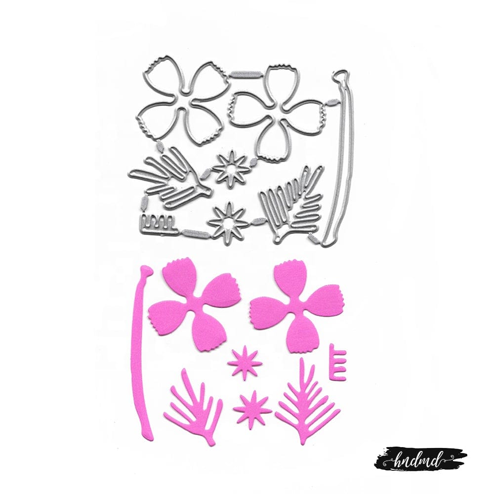 Steel Cutting Dies - Flowers (Set of 8 dies)