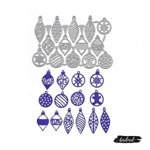 Steel Dies - Christmas Lights (Set of 14 dies)