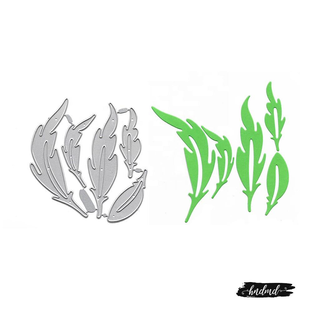 Steel Cutting Dies - Bunch of Leaves (Set of 5 dies) XY619 steel cutting dies CraftAdda Steel Cutting Dies - Bunch of Leaves (Set of 5 dies)