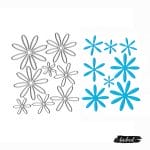 Steel Cutting Dies - Flowers (Set of 8 dies) (LC3485)