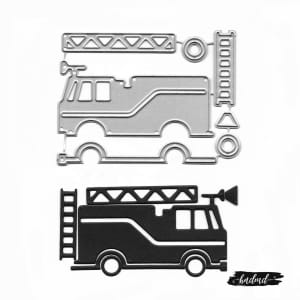 Steel Dies - Fire Truck (Set of 7 dies)