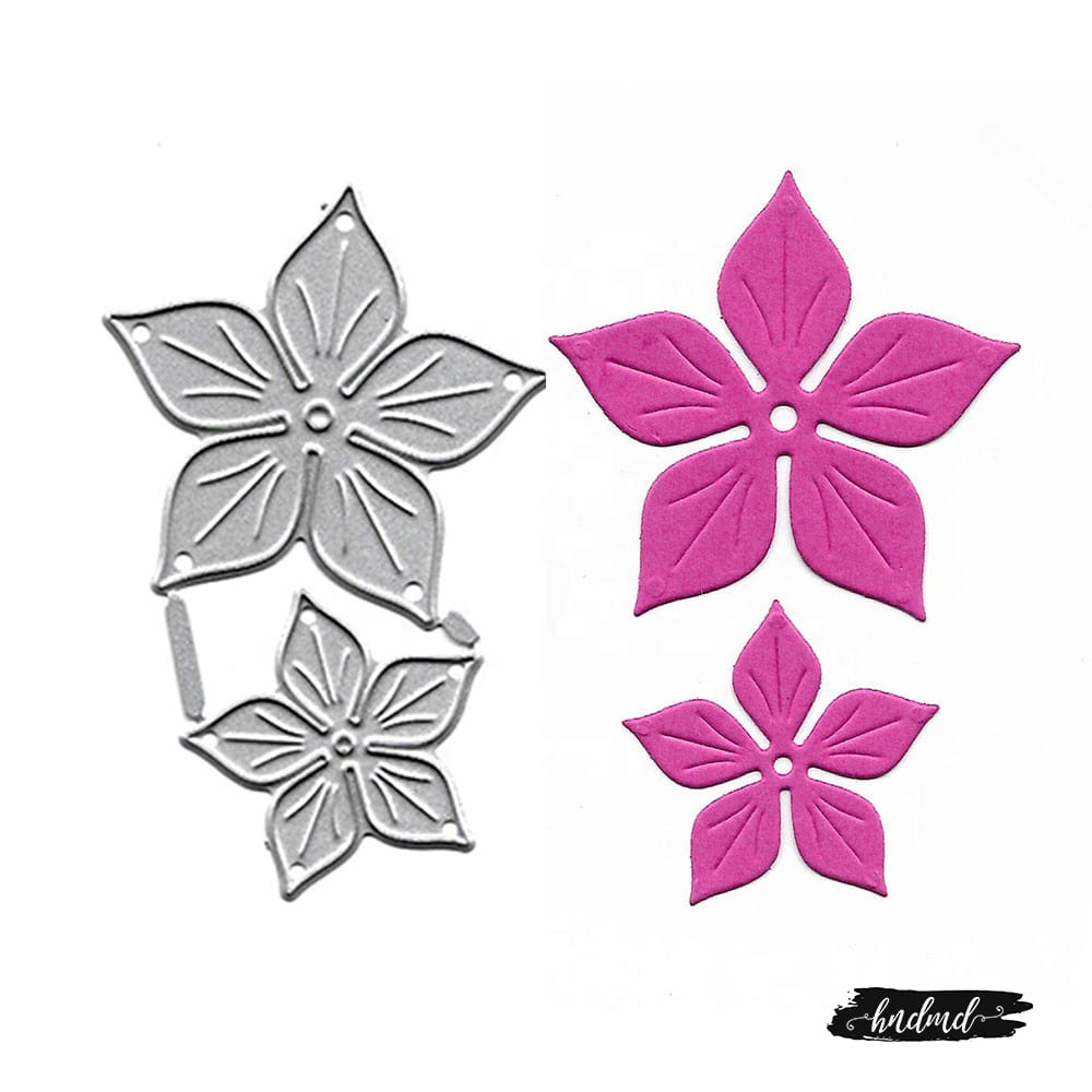 Steel Cutting Dies - Flowers (Set of 2 dies)