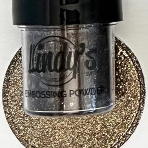 Lindy's Stamp Gang 2-Tone Embossing Powder .5oz - Toadstool Taupe
