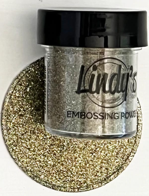 Lindy's Stamp Gang 2-Tone Embossing Powder .5oz - Fairy Garden Green