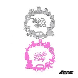 Steel Dies - Baby Elements Wreath (Set of 2 dies)