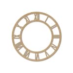 MDF Clock Frame - 8 inches - Roman Numbers