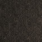 German Decoupage Napkins (5 pcs)  - Elegance Black (Textured)