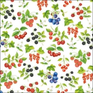 German Decoupage Napkins (5 pcs) - Fruits