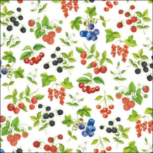 German Decoupage Napkins (5 pcs) - Fruits