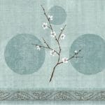 German Decoupage Napkins (5 pcs)  - Flower Art Green