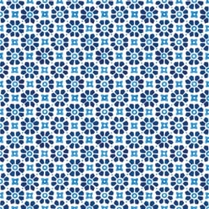 German Decoupage Napkins (5 pcs) - Laureen Blue