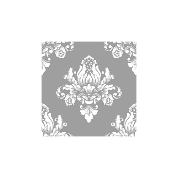 German Decoupage Napkins (5 pcs) - Barok Silver