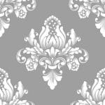 German Decoupage Napkins (5 pcs)  - Barok Silver