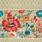 German Decoupage Napkins (5 pcs)  - Darcy Beige