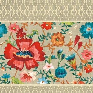 German Decoupage Napkins (5 pcs) - Darcy Beige