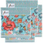 German Decoupage Napkins (5 pcs)  - Darcy Petrol
