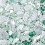 German Decoupage Napkins (5 pcs)  - Terrazzo Petrol