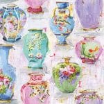 German Decoupage Napkins (5 pcs)  - Vases