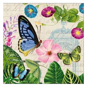 German Decoupage Napkins (5 pcs) - Romatic Pure