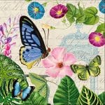 German Decoupage Napkins (5 pcs)  - Romatic Pure