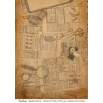 CrafTangles A4 Transfer It Sheets - Vintage Letters 3