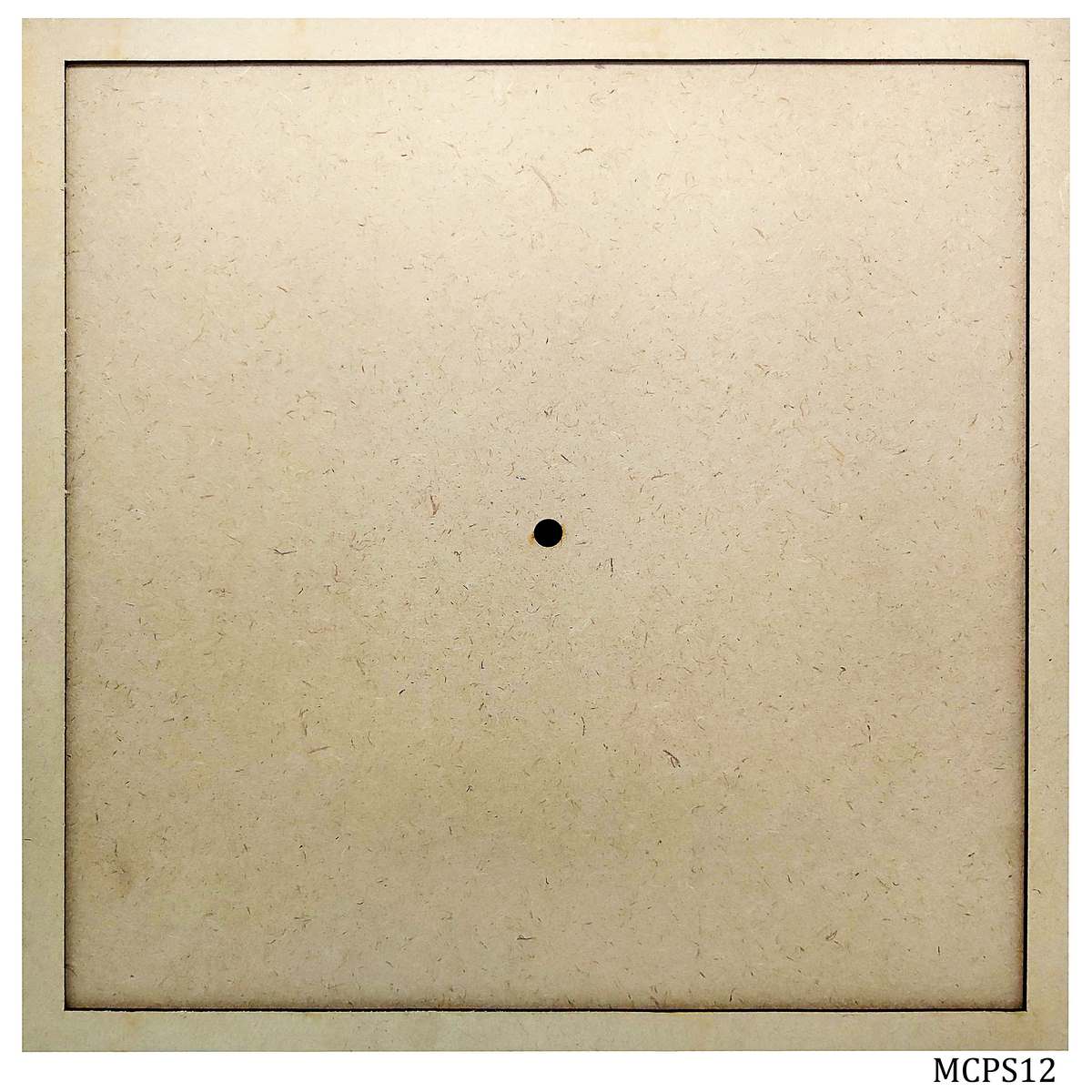 12 inch MDF Clock Base with Ring (Square) MCPS12 MDF clock base 12 inch MDF Clock Base with Ring (Square)