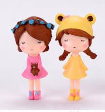 Miniatures - Cute Girls (2 pcs) (RD16342)