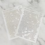 CrafTangles Foiled Sentiment Sheets (White and Gold) - Motivational Sentiments 2 (2 sheets of A5)
