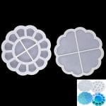 Flower Palette Resin Silicone Mould