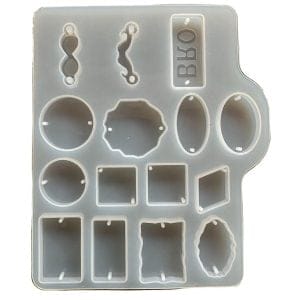 Rakhi Resin Silicone Mould (15 cavity)