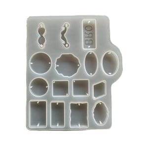 Rakhi Resin Silicone Mould (15 cavity)