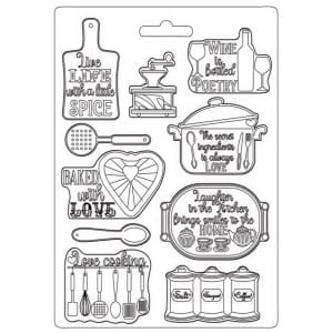 Stamperia Soft Maxi Mould 8.5"X11.5" - Accessories Casa Granada