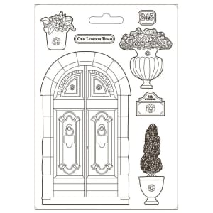 Stamperia Soft Maxi Mould A5 - Old London Road, Garden Of Promises