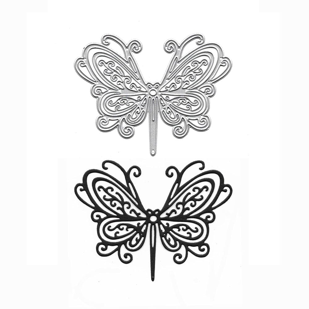 Steel Dies - Ornate Butterfly XY764 CraftAdda Steel Dies Steel Dies - Ornate Butterfly