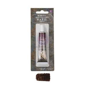 Finnabair Art Alchemy Antiquing Wax .68 Fluid Ounce - Sepia