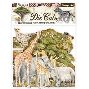 Stamperia Die-Cuts - Savana
