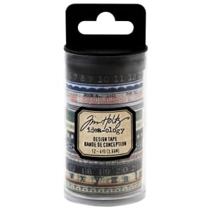Tim Holtz ideaology Design Tape 12/Pkg - Trims