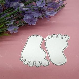 Steel Dies - Baby Feets (Set of 2 dies)