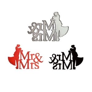 Steel Dies -Mr and Mrs (LC105)