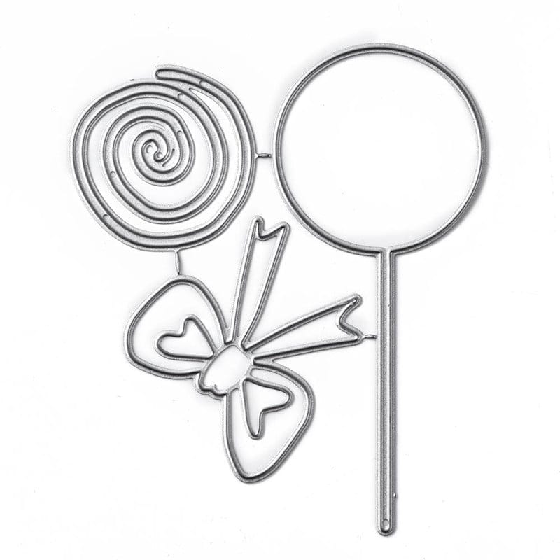 Steel Dies - Lolipop Candy (Set of 3 dies) LC314 steel dies Steel Dies - Lolipop Candy (Set of 3 dies)