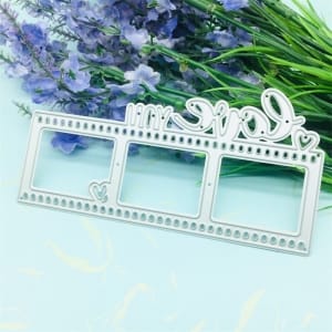 Steel Dies - Filmstrip with Love