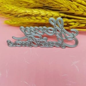 Steel word Dies - Merry Christmas (LC490)