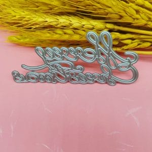 Steel word Dies - Merry Christmas (LC490)