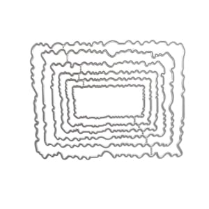 Steel Dies - Torn Edge Rectangles (Set of 6 dies)