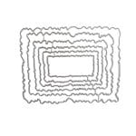 Steel Dies - Torn Edge Rectangles (Set of 6 dies)